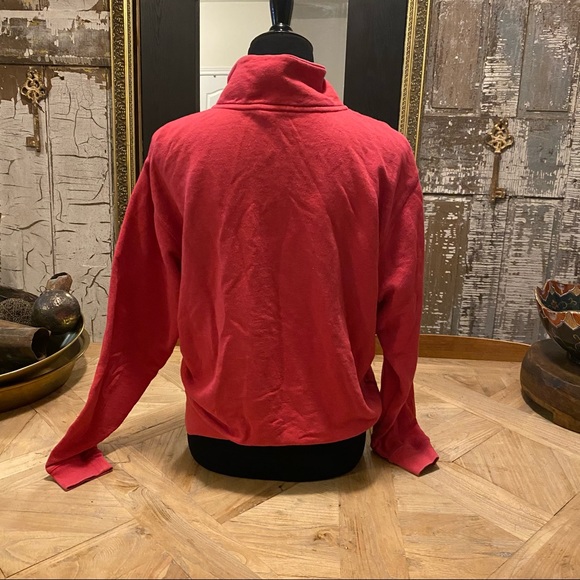 Pink quarter zip sweater - Picture 3 of 4